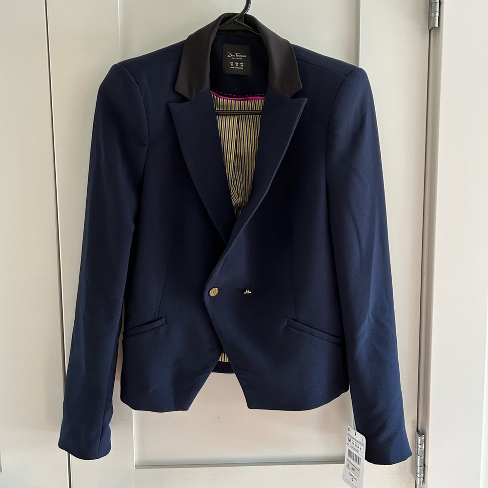 Zara Trafaluc Navy Suits